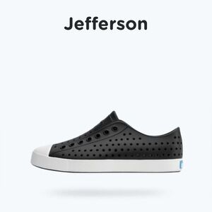 Unisex Native Jefferson Slip On Black Loafer Sneakers Size Women’s 9/Men’s 7